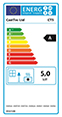 energy label - CT5 eco steel stove