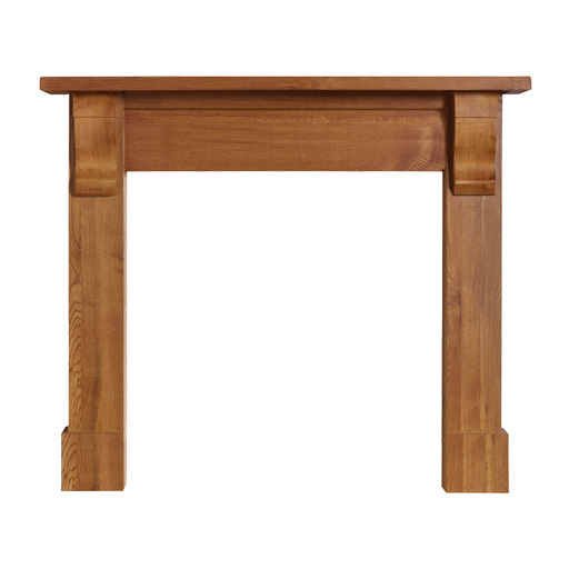 Sherwood Oak Wooden Mantel