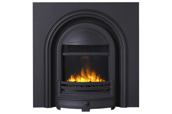 Royal black electric cast-iron insert