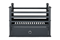 pendle basic fire basket black