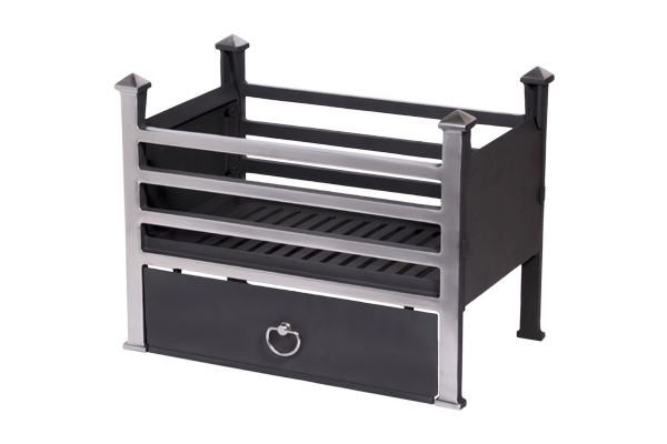 pendle basic polished fire basket