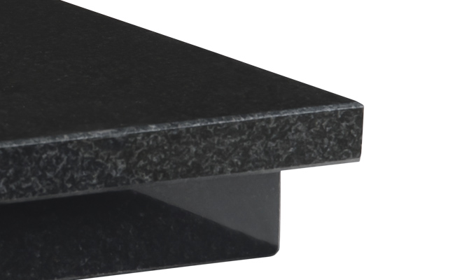 boxed lipped hearth polished