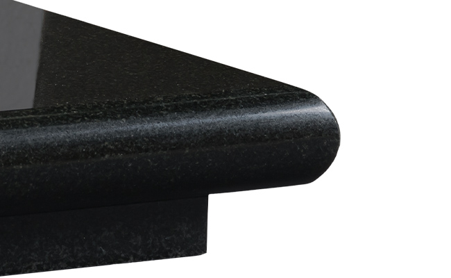 munro bullnose hearth polished