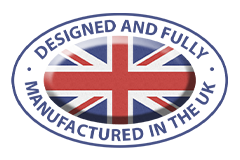 designed manufactured blue