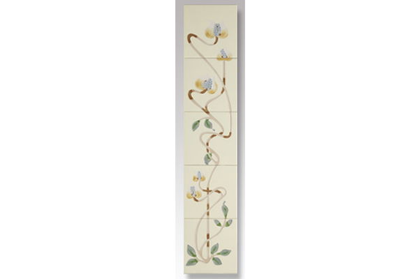 Mediterranean Poppy Tile Yellow
