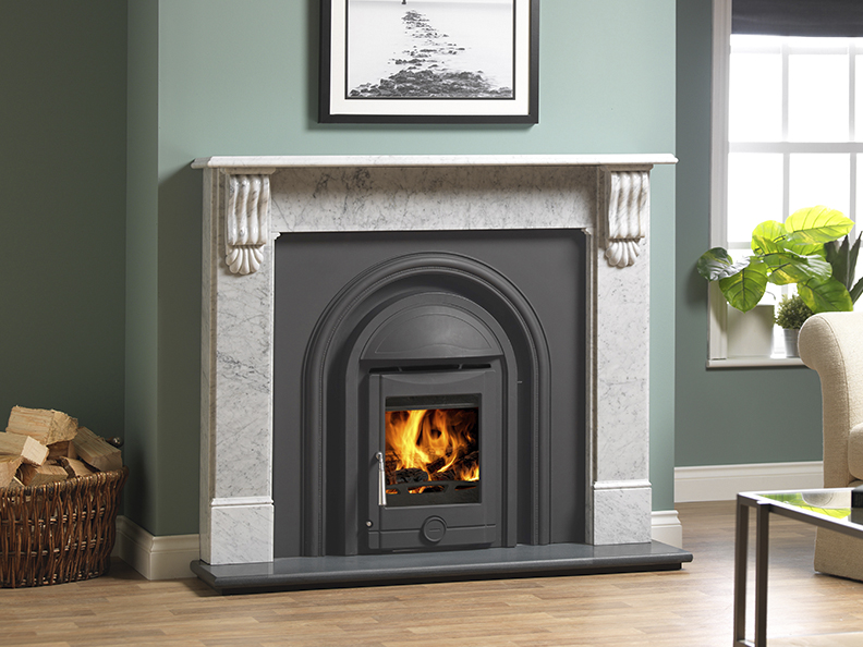 polaris integra royal - victorian corbel (italian carrara marble) mantel